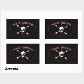 Sticker Rectangulaire Nous Defions (Feuille)