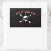 Sticker Rectangulaire Nous Defions (Sac)