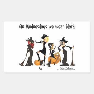 Sticker Rectangulaire Nous Portons Noir