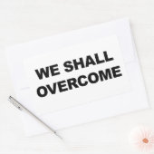 STICKER RECTANGULAIRE NOUS SURMONTERONS (Enveloppe)