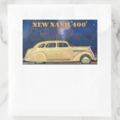 Sticker Rectangulaire Nouveau Nash "400" (Sac)