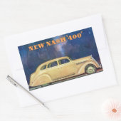 Sticker Rectangulaire Nouveau Nash "400" (Enveloppe)