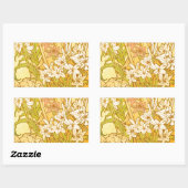 Sticker Rectangulaire Nouvelle Lily flowers (Feuille)
