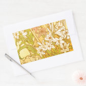 Sticker Rectangulaire Nouvelle Lily flowers (Enveloppe)