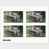 Sticker Rectangulaire NSU Kettenkrad (Feuille)