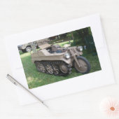 Sticker Rectangulaire NSU Kettenkrad (Enveloppe)