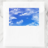 Sticker Rectangulaire Nuages (Sac)