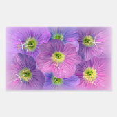 Sticker Rectangulaire Nuances de violet (Devant)