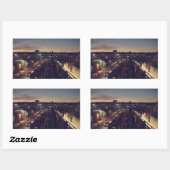 STICKER RECTANGULAIRE NYC (Feuille)