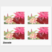 Sticker Rectangulaire Nymphaea lotus, (Feuille)