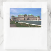 Sticker Rectangulaire Oberes Belvedere (Sac)