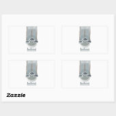 Sticker Rectangulaire objet_2_compteur de contrôle de pluie (Feuille)