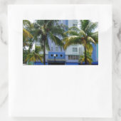Sticker Rectangulaire Ocean Drive (Sac)