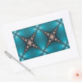 Sticker Rectangulaire Ocean X Fractal Design (Enveloppe)
