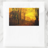 Sticker Rectangulaire Octobre Afterglow John Atkinson Grimshaw (Sac)
