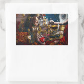 Sticker Rectangulaire Odd Fellows Symbolic Vanitas (Sac)