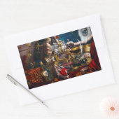 Sticker Rectangulaire Odd Fellows Symbolic Vanitas (Enveloppe)