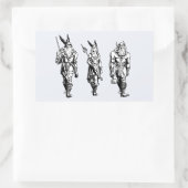 Sticker Rectangulaire Odin, Freyja et Thor (Sac)