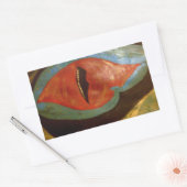 Sticker Rectangulaire oeil de dragon (Enveloppe)