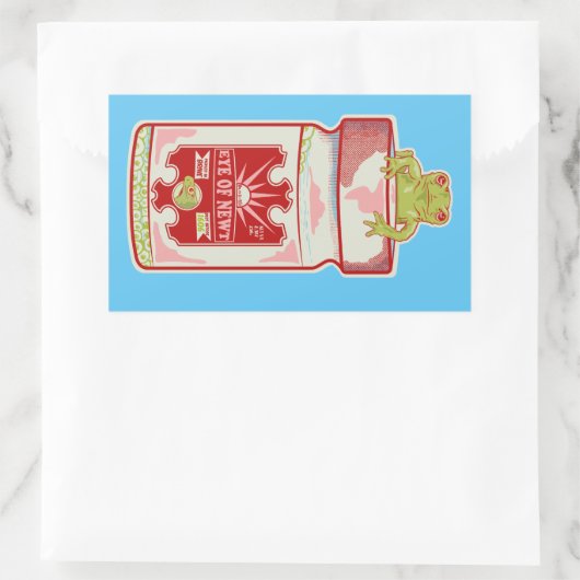 Sticker Rectangulaire Oeil de triton Macbeth (Sac)