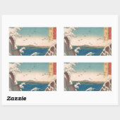 Sticker Rectangulaire Oeuvre japonaise de Naruto Whirlpool (Feuille)