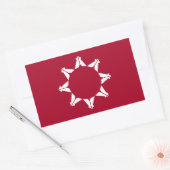 Sticker Rectangulaire Oglala Sioux (Enveloppe)