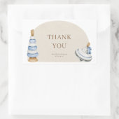 Sticker Rectangulaire Oh Baby BohoBoden Blocs Et Jouets Merci (Sac)