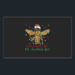 Sticker Rectangulaire Oh Christmas Bee | Oh Christmas Bee<br><div class="desc">Oh Christmas Bee | Oh Christmas Bee</div>