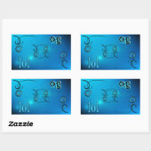 Sticker Rectangulaire Oh mon Dieu ! (Feuille)