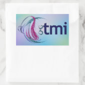 Sticker Rectangulaire Oh mon Dieu ! (Sac)