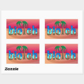 Sticker Rectangulaire Oh mon Dieu ! (Feuille)