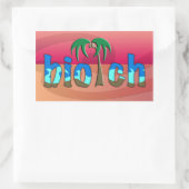 Sticker Rectangulaire Oh mon Dieu ! (Sac)