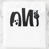 Sticker Rectangulaire Oh, Snap ! (Sac)