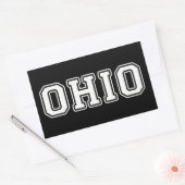 Sticker Rectangulaire Ohio (Enveloppe)