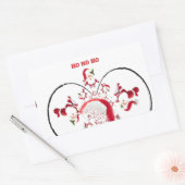 Sticker Rectangulaire Oki Dokie Père Noël ! (Enveloppe)
