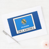 Sticker Rectangulaire Oklahoma (Enveloppe)