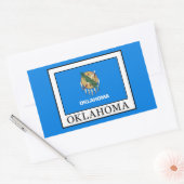 Sticker Rectangulaire Oklahoma (Enveloppe)