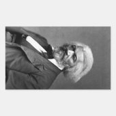 Sticker Rectangulaire Old Fr3d3rick Bailey Douglas African American Hero (Devant)