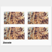 Sticker Rectangulaire old grunge rustmetal sheet texture backgroom pa (Feuille)