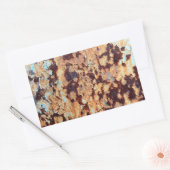 Sticker Rectangulaire old grunge rustmetal sheet texture backgroom pa (Enveloppe)