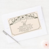 Sticker Rectangulaire Olive modifiable Olive Witchy Tarot Eggs Famille É (Enveloppe)