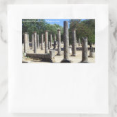 Sticker Rectangulaire Olympia antique - Péloponnèse (Sac)