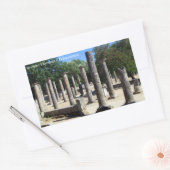 Sticker Rectangulaire Olympia antique - Péloponnèse (Enveloppe)