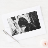 Sticker Rectangulaire ombre ado (Enveloppe)