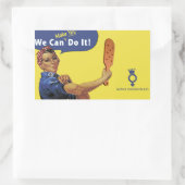 STICKER RECTANGULAIRE ON VOUS LE FERA FAIRE ! (Sac)