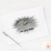 Sticker Rectangulaire one spins always (Enveloppe)