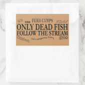 Sticker Rectangulaire only dead (Sac)