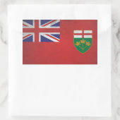 Sticker Rectangulaire Ontario (Sac)