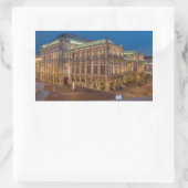 Sticker Rectangulaire Opéra national de Vienne (Sac)