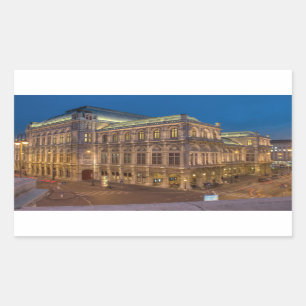 Sticker Rectangulaire Opéra national de Vienne